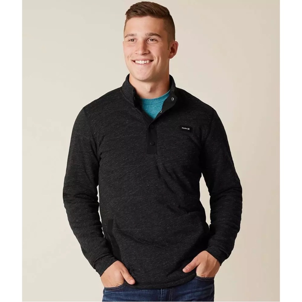 Hurley Transit Track Henley Pullover - Picture 2 of 6